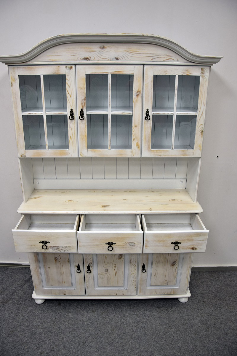 kredens z drewna sosnowego - jak nowy - 4