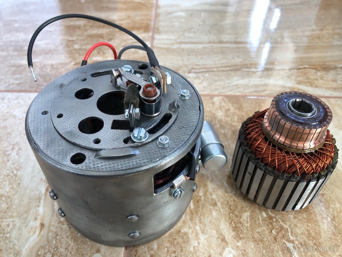 Jawa Kývačka, Panelka 250 – prądnica po regeneracji - 4