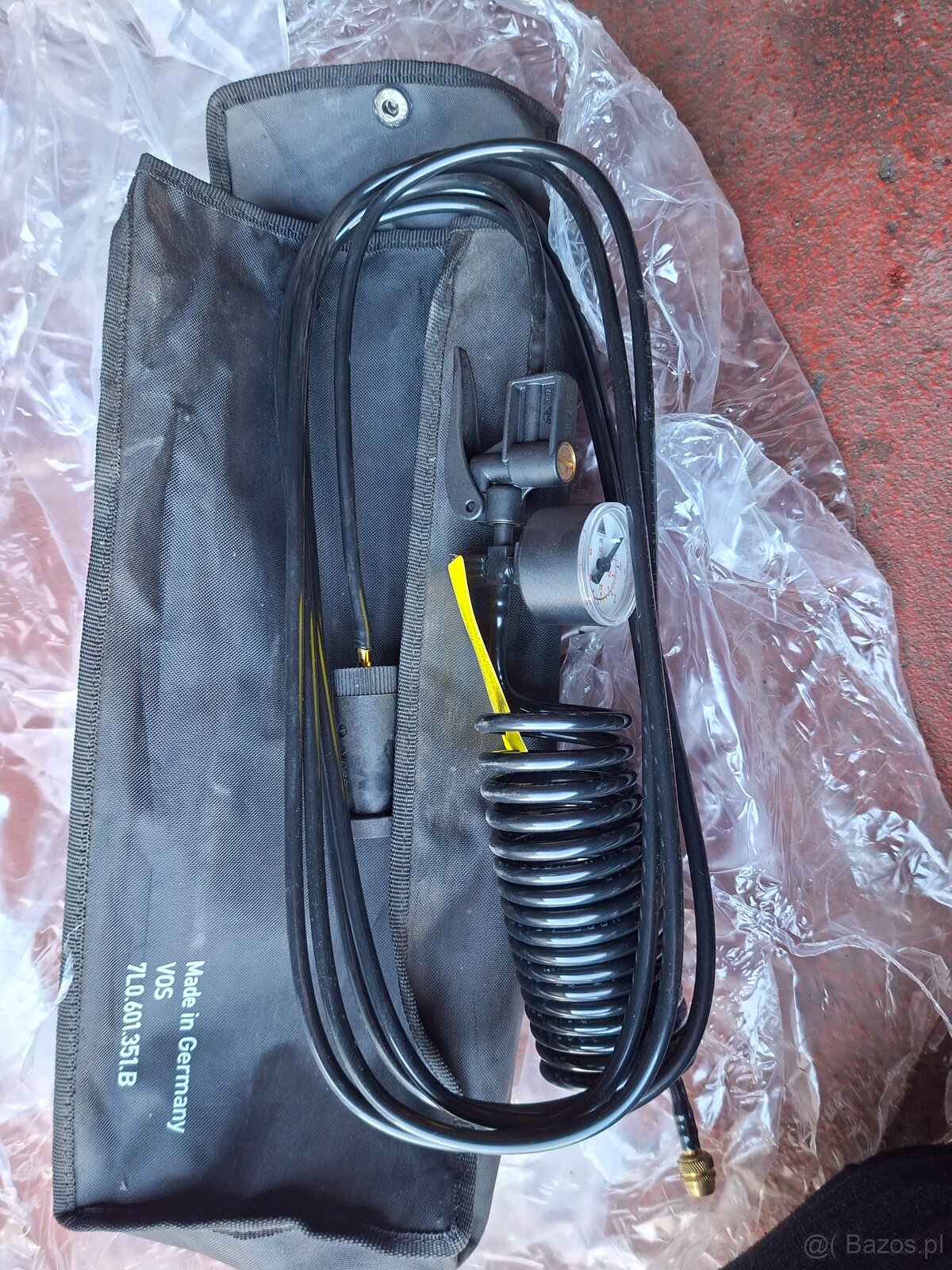 MANOMETR PRZEWÓD POWIETRZA KOMPRESORA VW TOUAREG 7L CAYENNE - 4