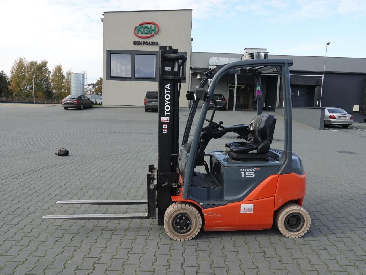 Wózek widłowy unoszący Toyota 8FBMT15 (Traigo 15) 2014r - 4