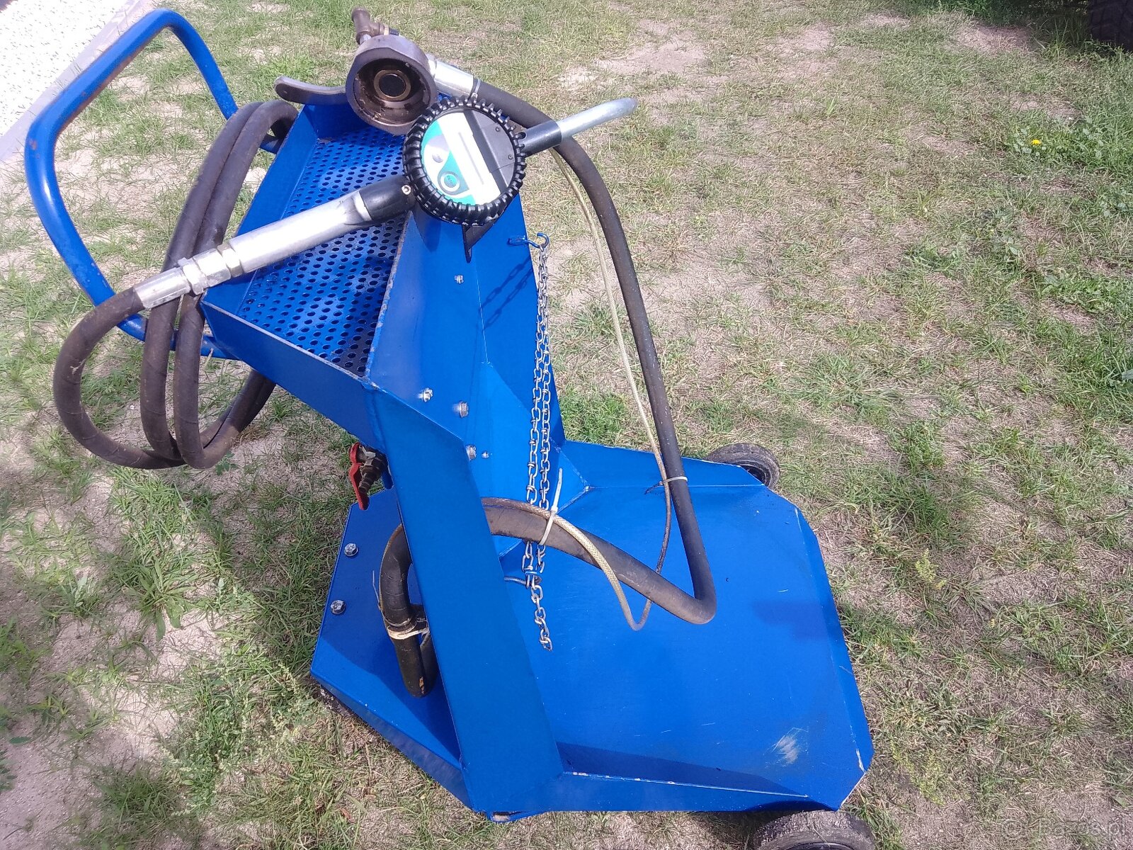 Mobilny system dozowania oleju silnikowego 220L - 4