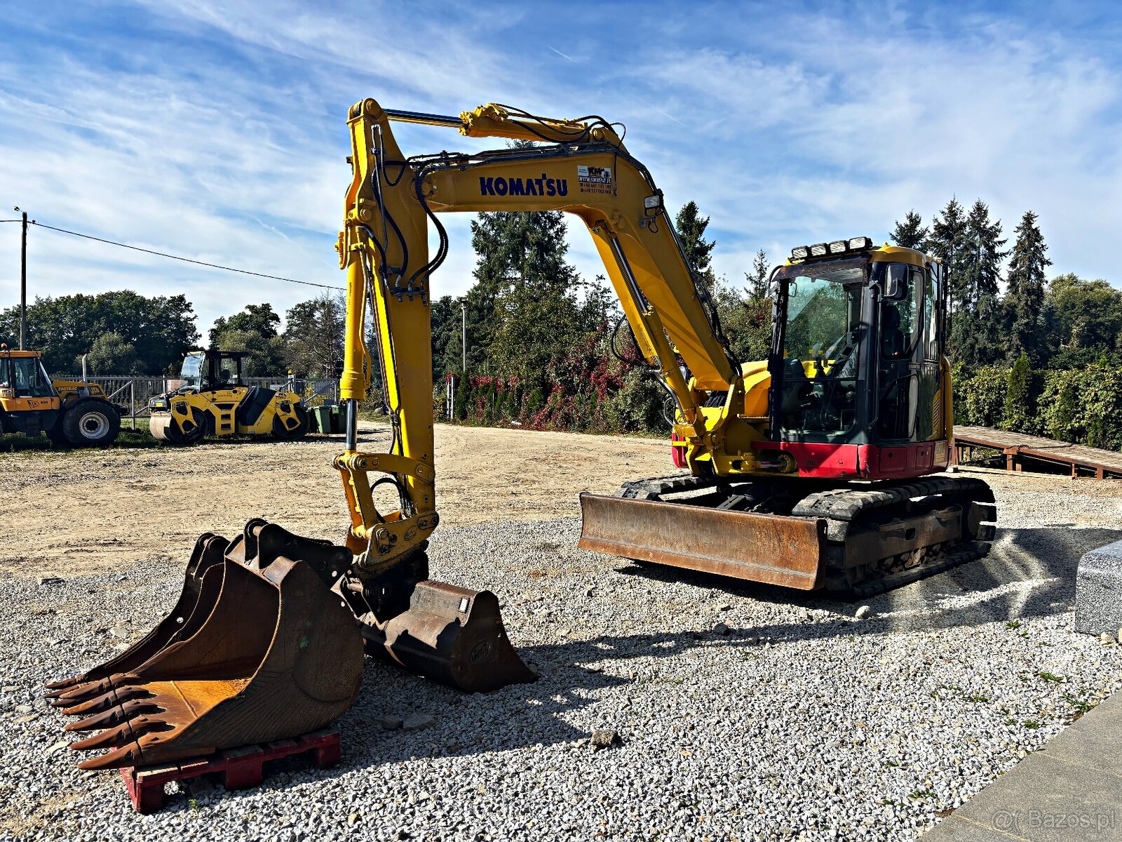 KOMATSU PC 118 MR-8 KOPARKA GĄSIENICOWA 2012R. | Komatsu PC1 - 4