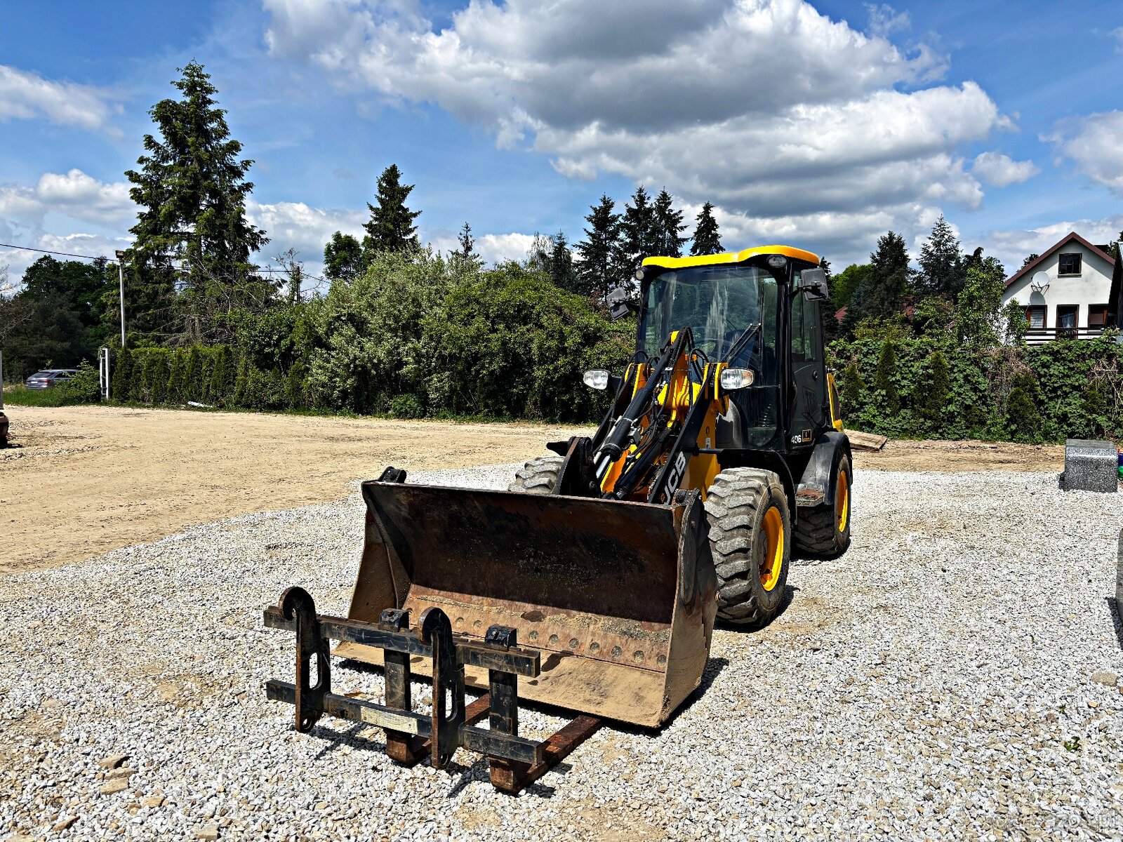 JCB 406 ŁADOWARKA KOŁOWA 2017r. 2276 MTH | JCB 2CX, 406, 407 - 4