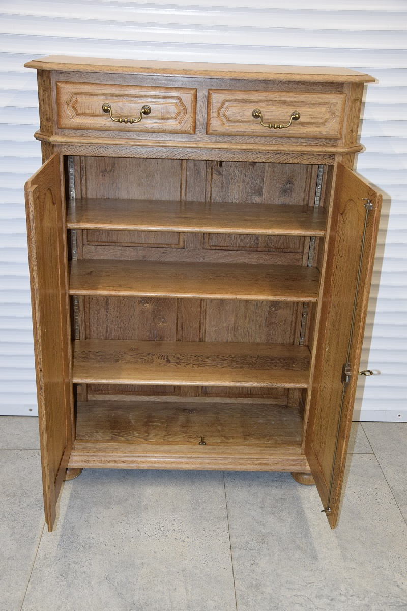 komoda z drewna dębowego - super stan - 4