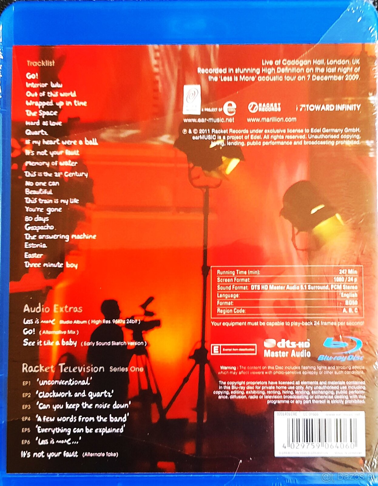 Polecam 4 Płytowy Album 3 Cd-1 Blu Ray koncert MARYLLION de - 4