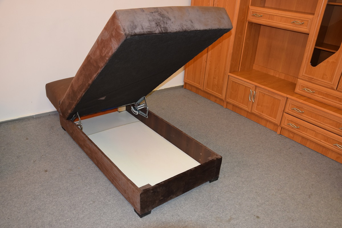 tapczan jednoosobowy - jak nowy - 4