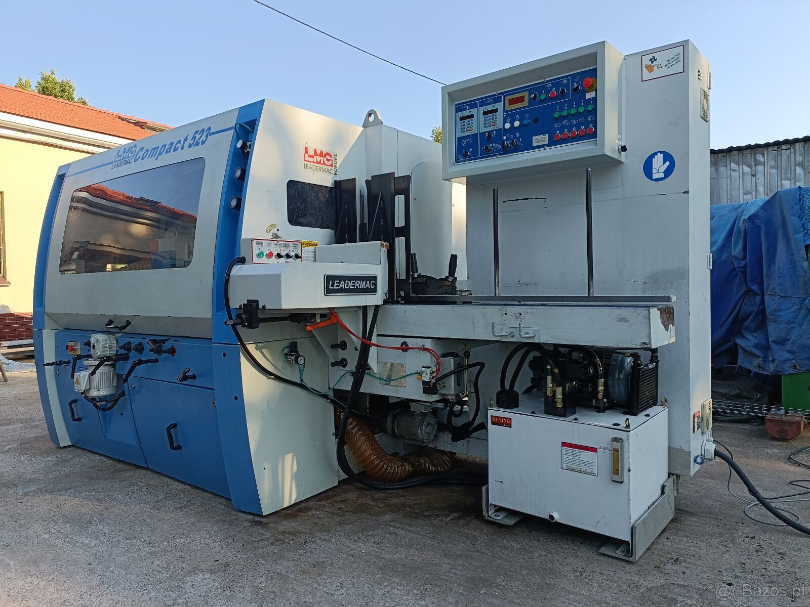 Strugarka czterostronna LEADERMAC LMC COMPACT 523 - 4