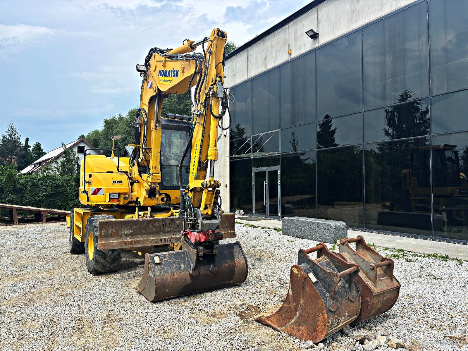 Komatsu PW 118 MR-8 KOPARKA KOŁOWA ROTOTILT 2017R | LIEBHERR - 4