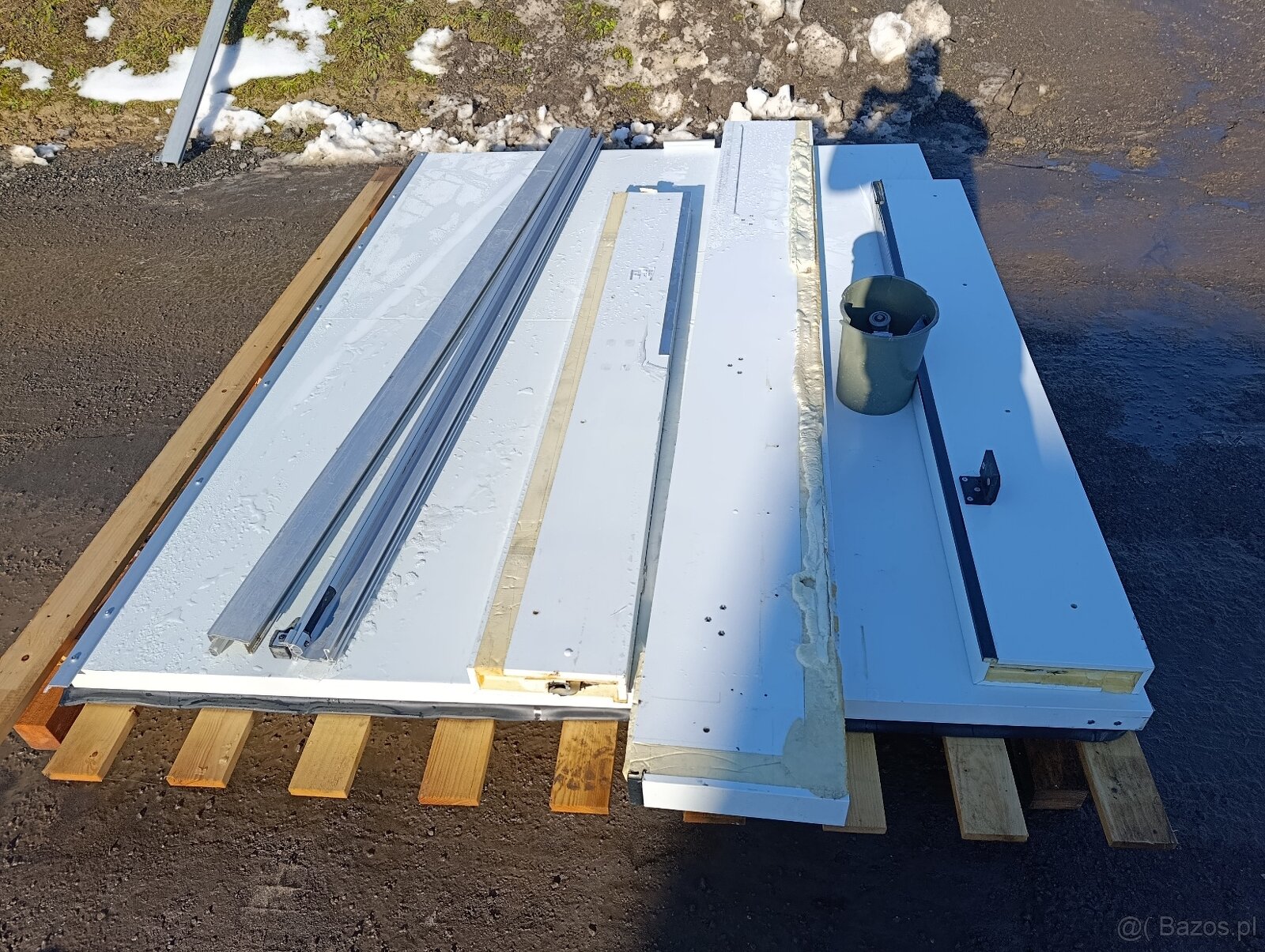 Drzwi chłodnicze przesuwne / drzwi do chłodni / drzwi przesu - 4