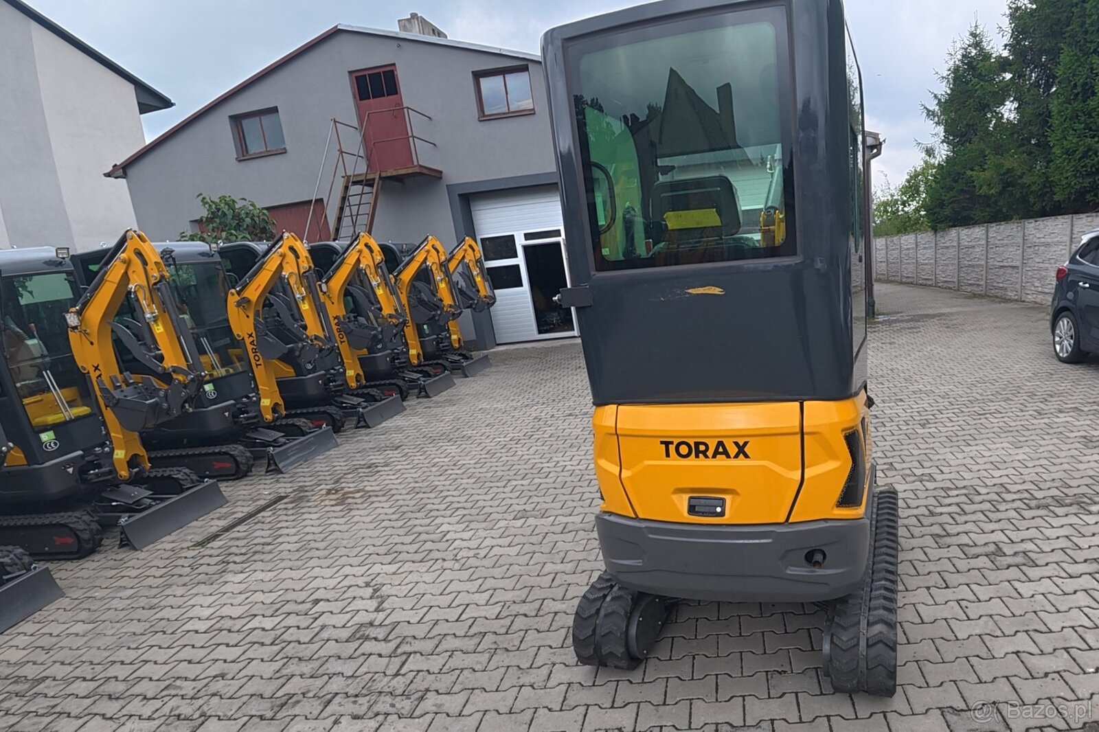 Mini koparka Torax TX-18 Kubota rypadlo - 4