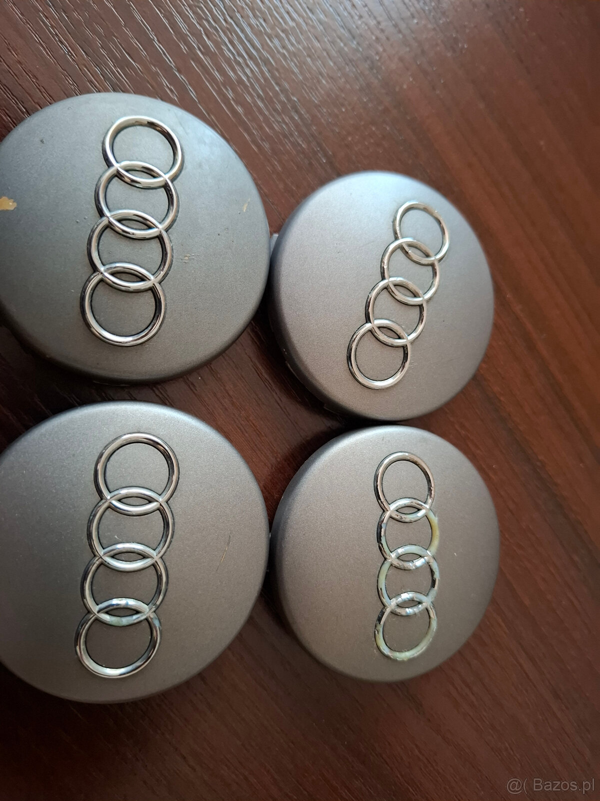 AUDI 4 oryginalne dekieleki do felg 60mm - 4