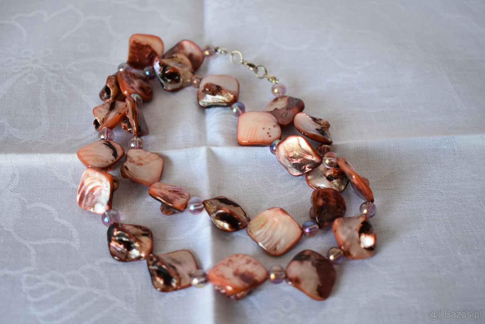 Naszyjnik masa perłowa - 4