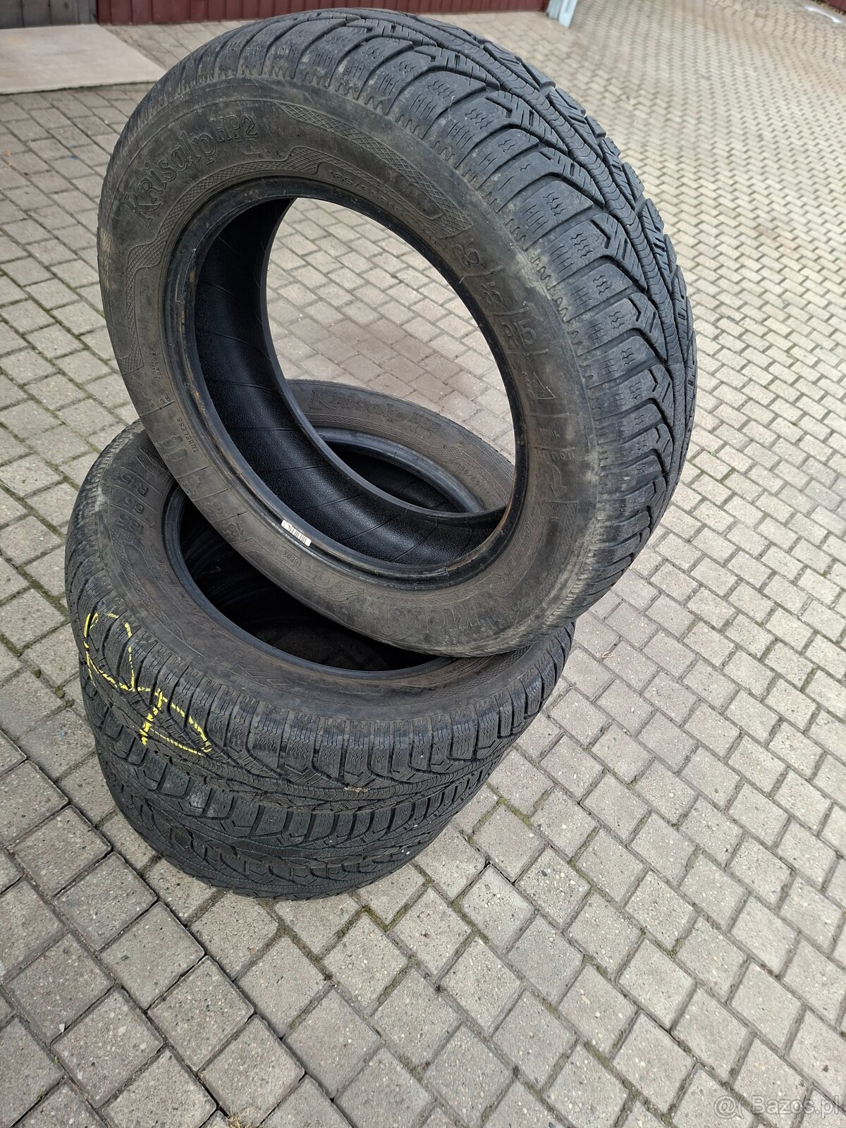 opony 185/65/15 r KLEBER KRISTAL HP1 m+s bieżnik ok 7 mm ni - 4