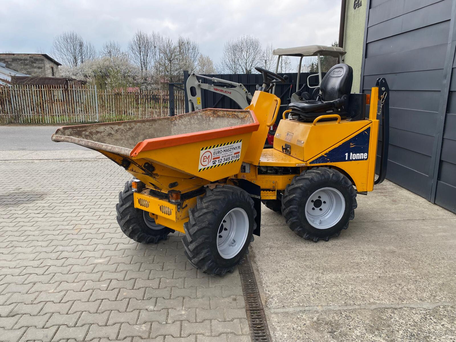 Wozidło budowlane / Minidumper MATCH 202 – 1 tona, 2018 rok - 4
