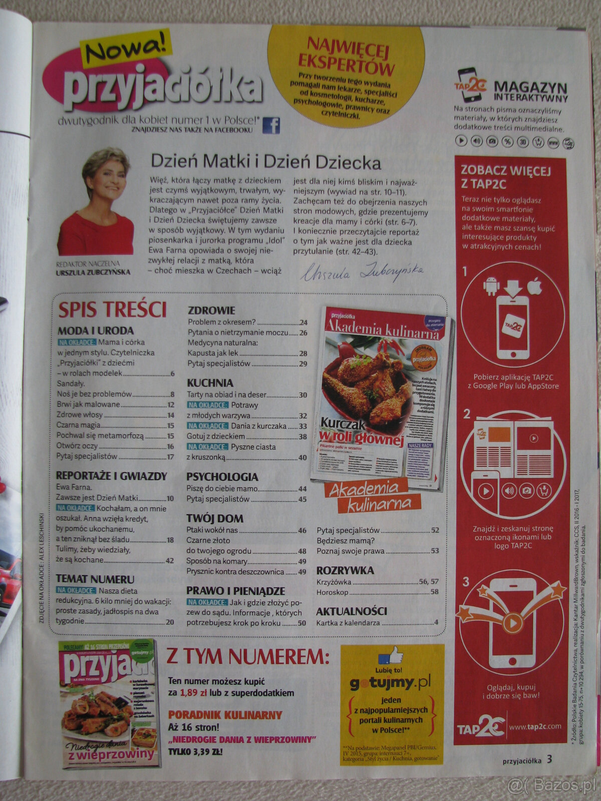Przyjaciółka z 2017 i 2018 r –dwutygodnik 2,50 za egzemplarz - 4