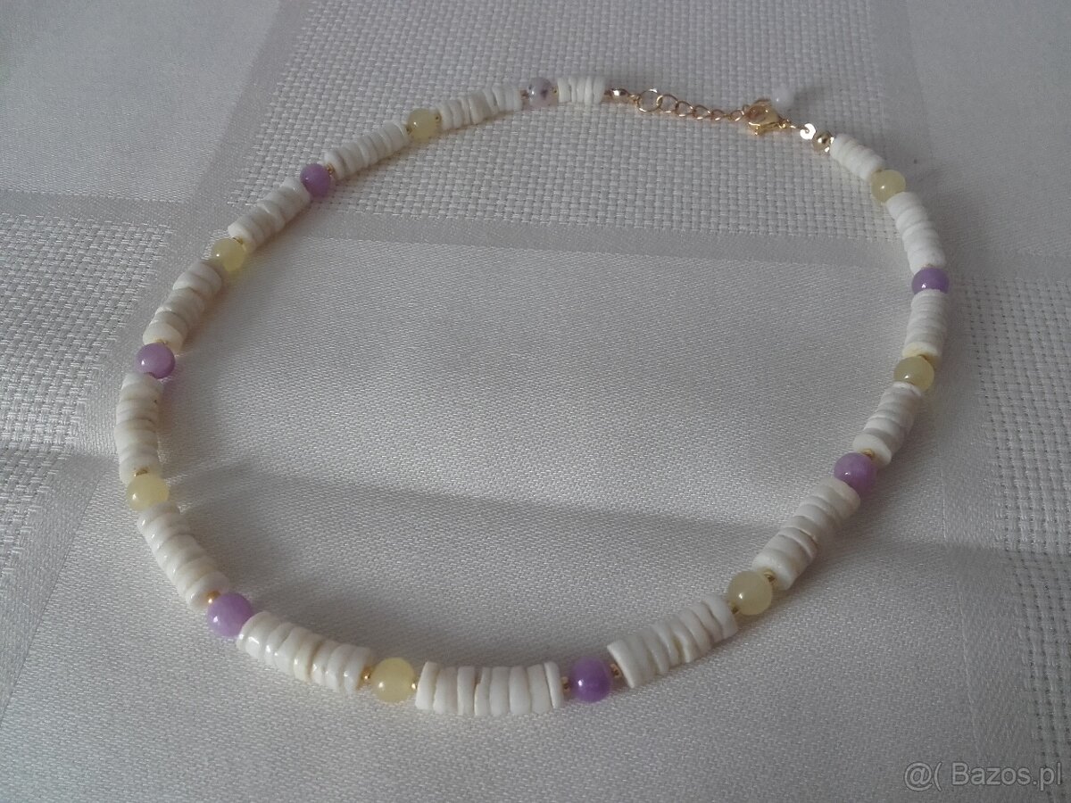 Naszyjnik muszla jadeit - 4