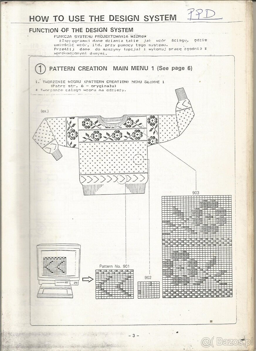 Instrukcje obsługi maszyn dziewiarskich po polsku - 4