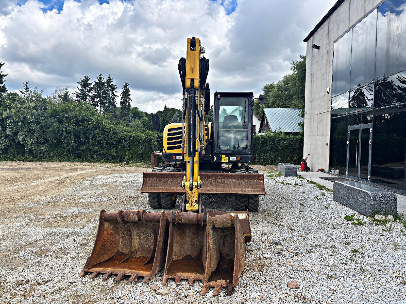 Yanmar B95W KOPARKA KOŁOWA 2020R. MTH: 2614 | KOMATSU PW 98 - 4