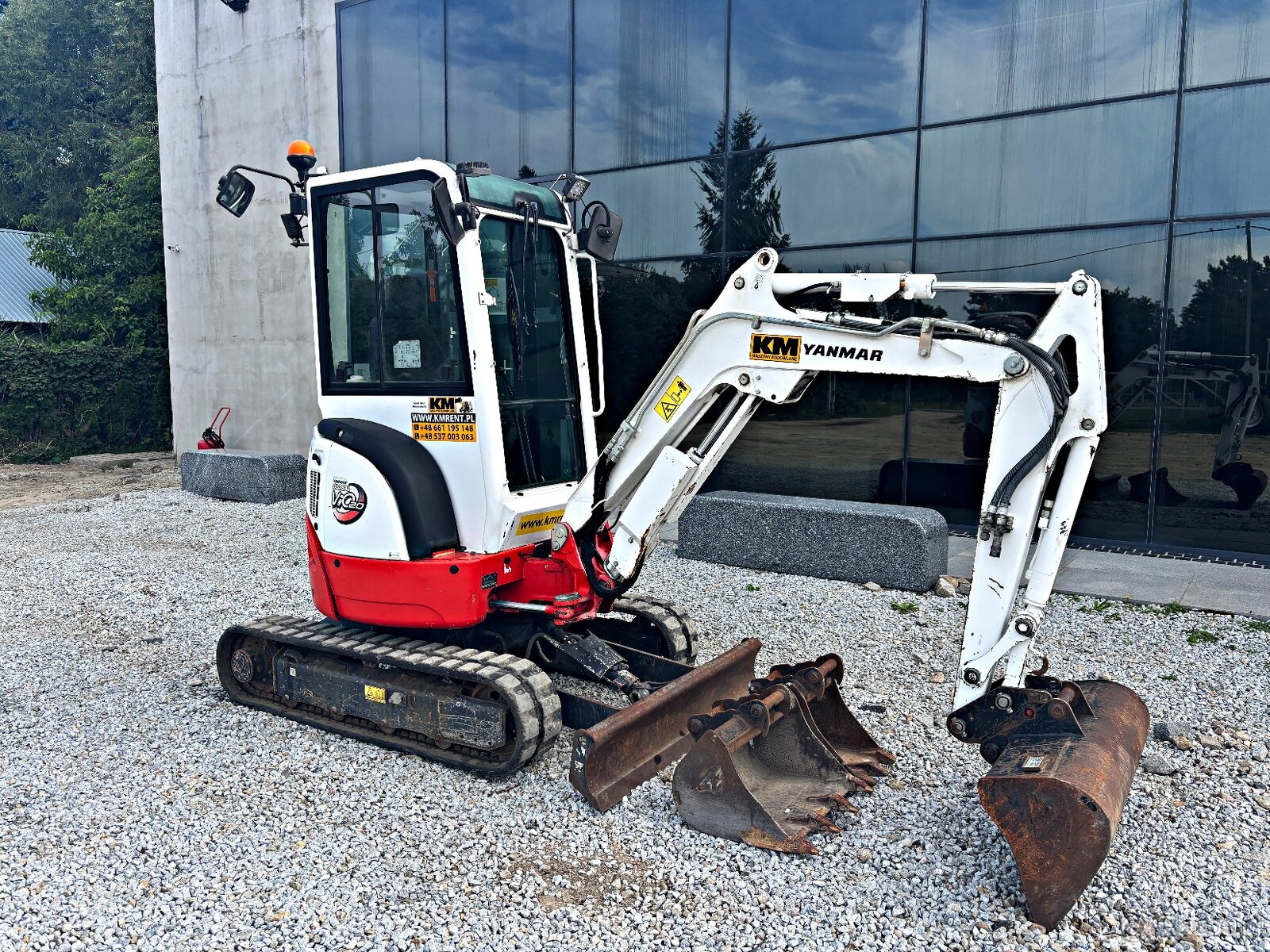 Yanmar VIO 20-4 MINI-KOPARKA 2016R | Wacker Neuson 2503, ET2 - 4