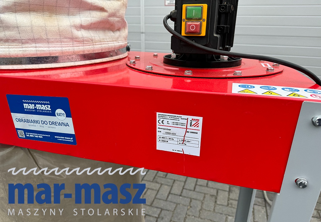 Odciąg trocin Holzmann ABS5000SE II workowy - 4