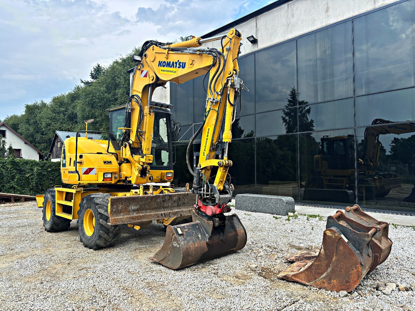 Komatsu PW 118 MR-8 KOPARKA KOŁOWA ROTOTILT 2017R | LIEBHERR - 4