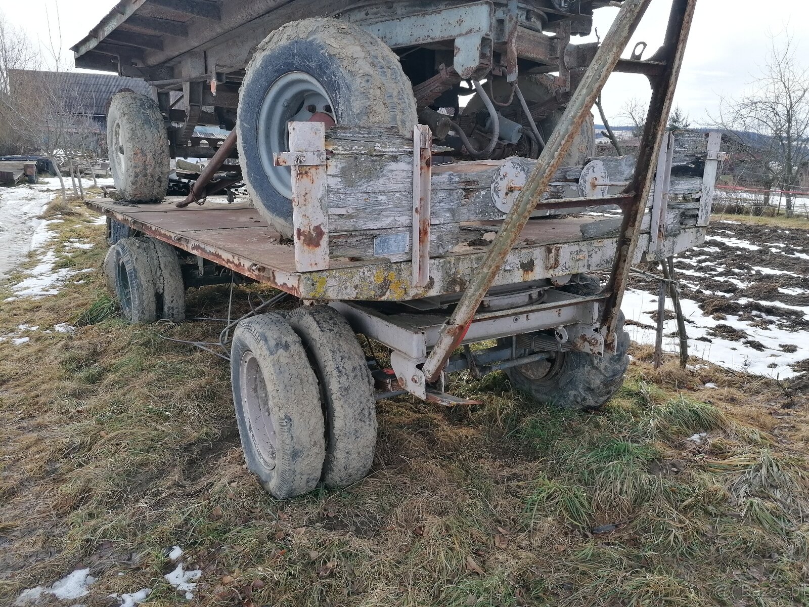 Sprzedaję przyczepę BSS 9t i 8t oraz wiele części zamiennych - 4