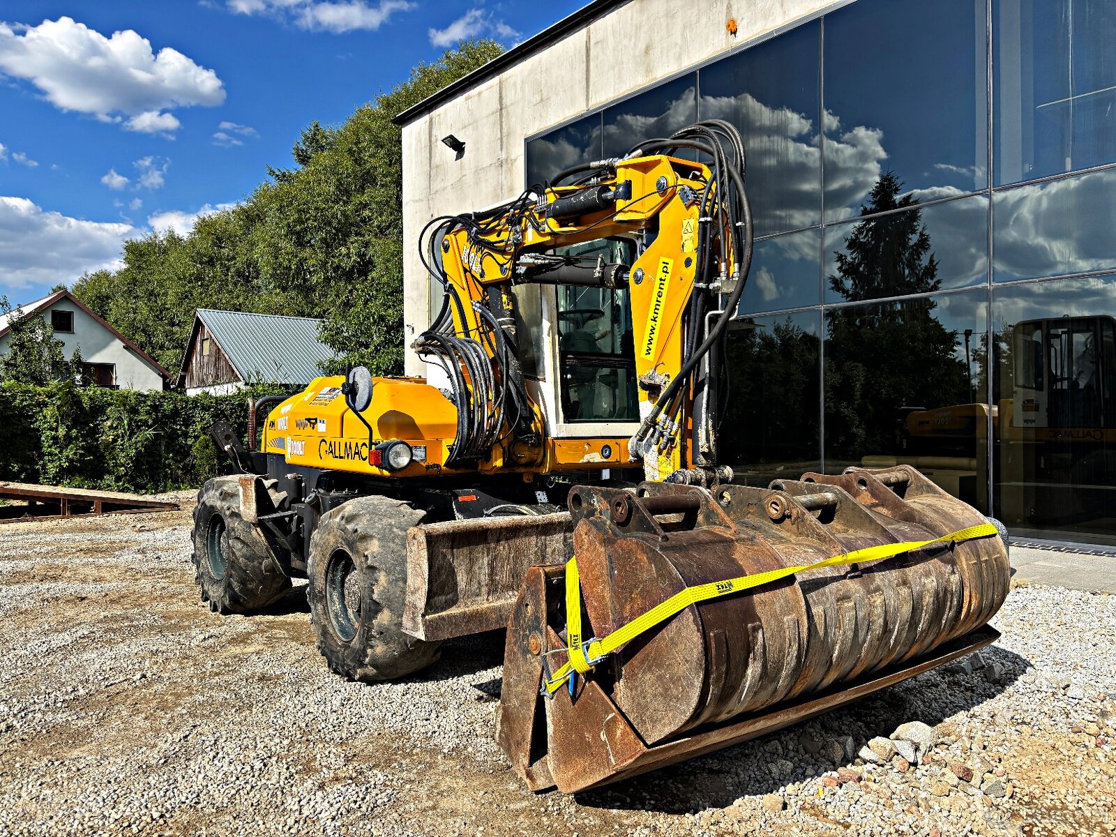 GALLMAC WMW 100LT KOPARKA KOŁOWA 2012R | KOMATSU PW 98, 110, - 4
