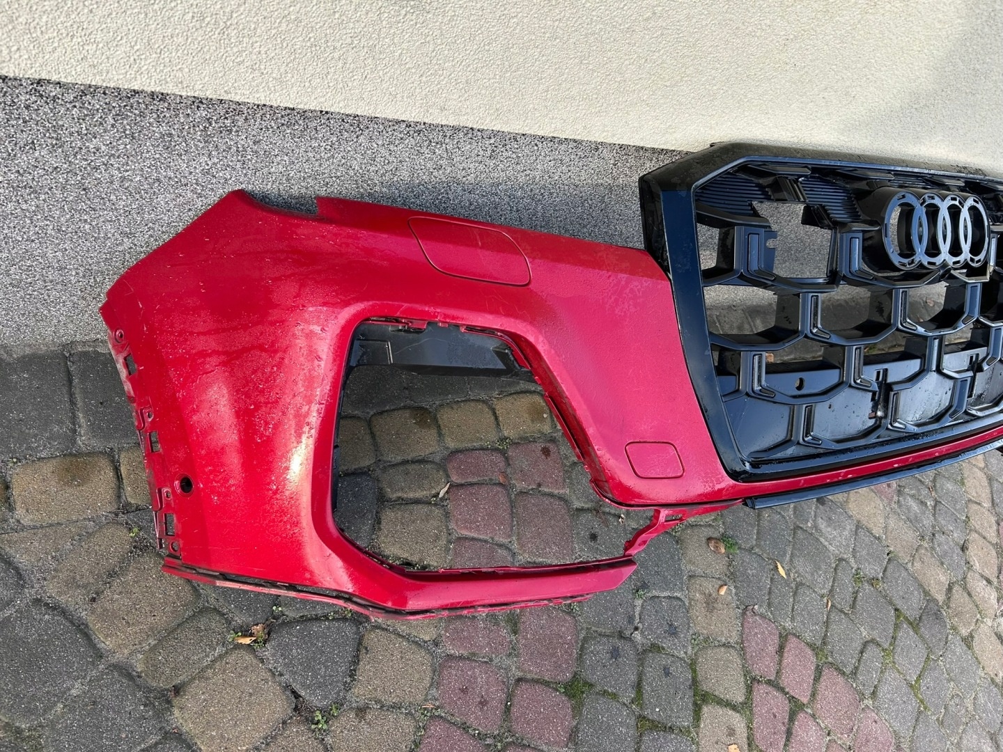 Zderzak przód Audi Q7 4MO lift S-line 4M0807095G - 4