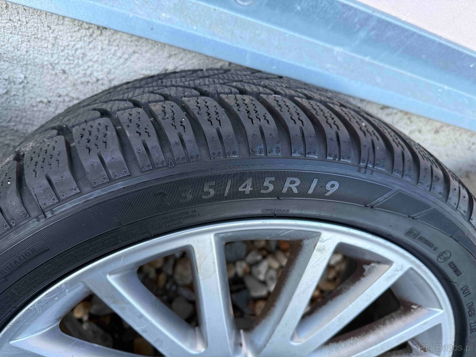 235/45 R19 zimowe koła Audi - 4