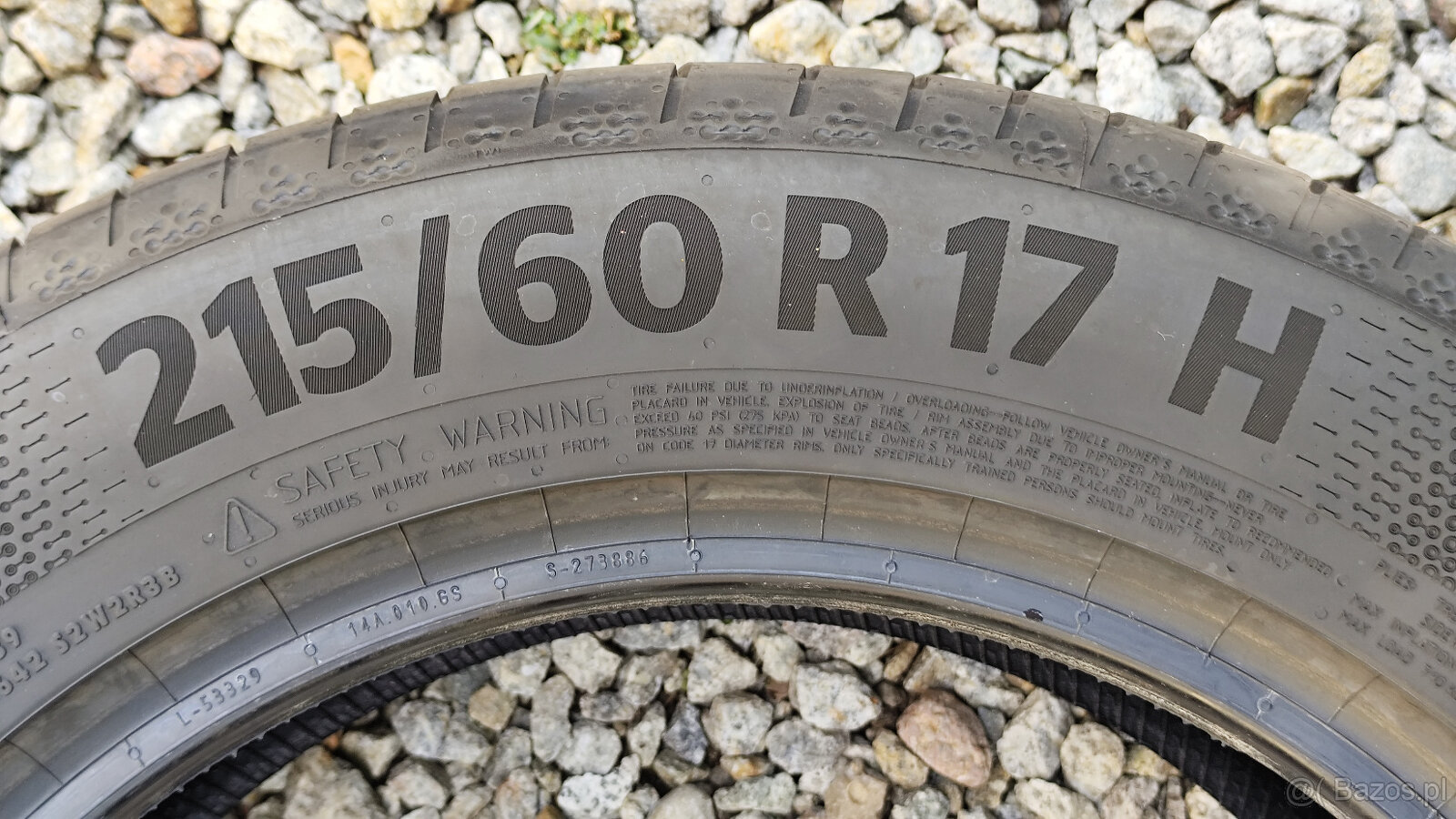 Opony letnie 215/60R17 96H Continental EcoContact 7 Premium - 4