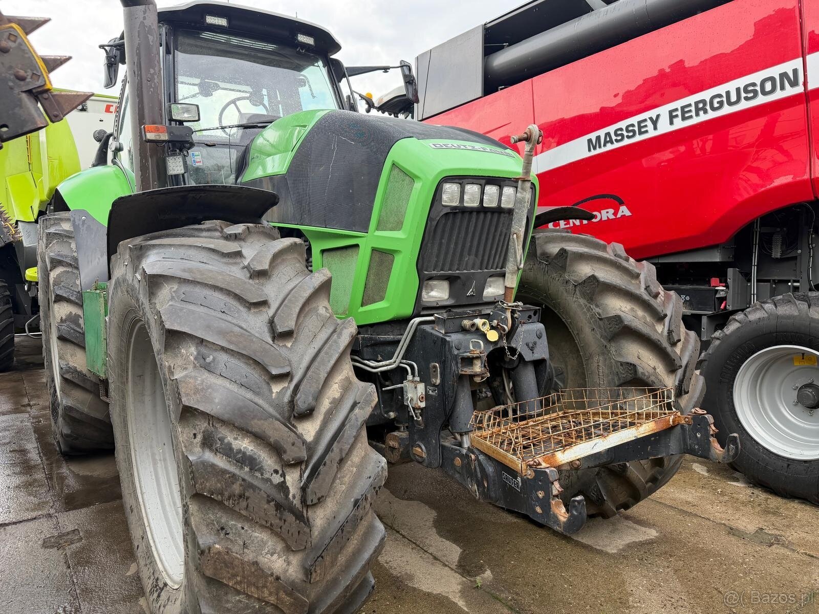Ciągnik rolniczy Deutz Fahr X720 rok 2009 uszkodzona pompa o - 4