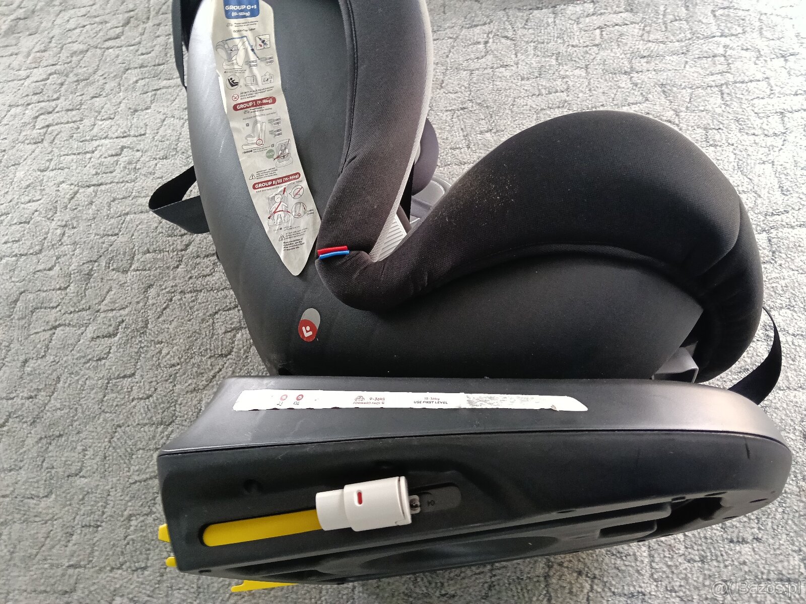Fotel samochodowy obrotowy ISOFIX - 4