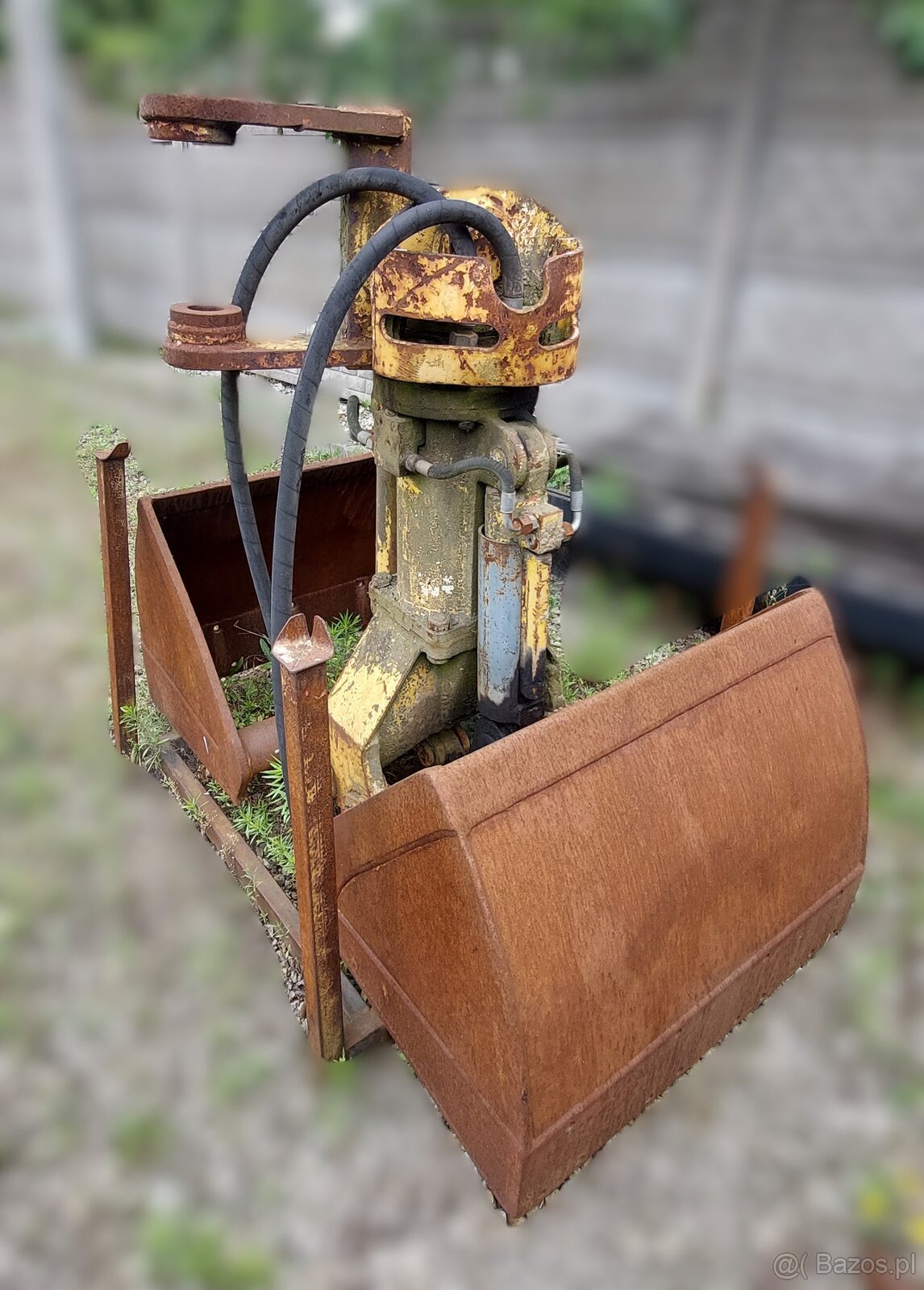 Chwytak dwuszczękowy / łyżka chwytakowa hydrauliczna do kopa - 4