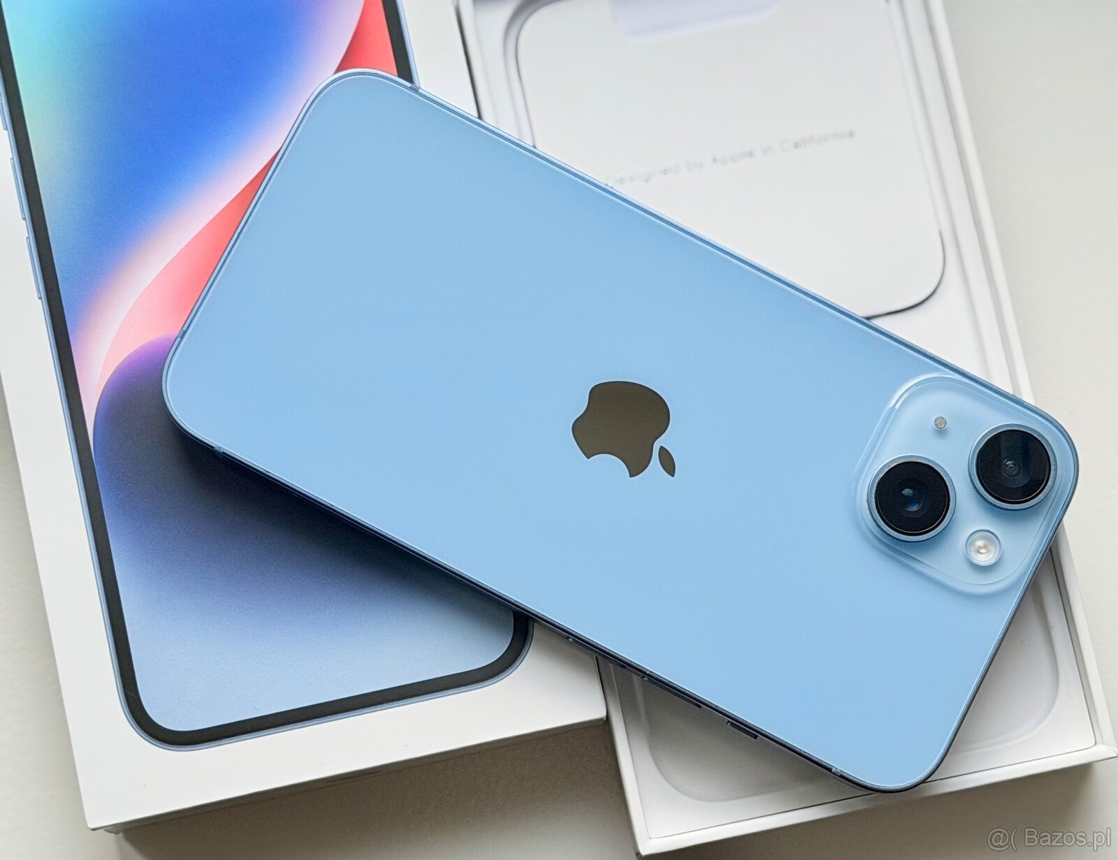 iPhone 14 Blue BATERIA 100% TOP - 4