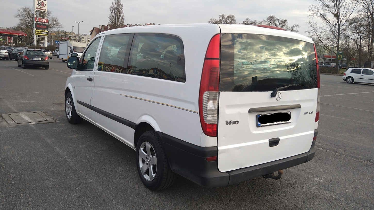 mercedes vito extra long 2007r 2.2 diesel - 4