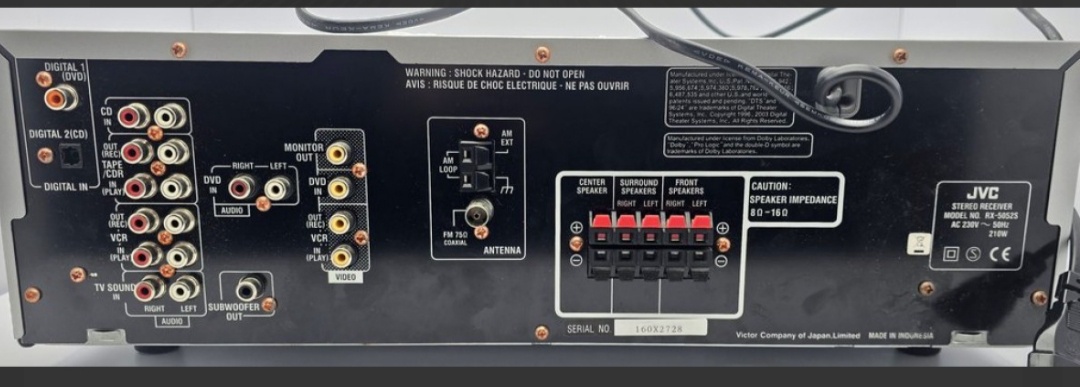 Amplituner jcv zestaw - 4
