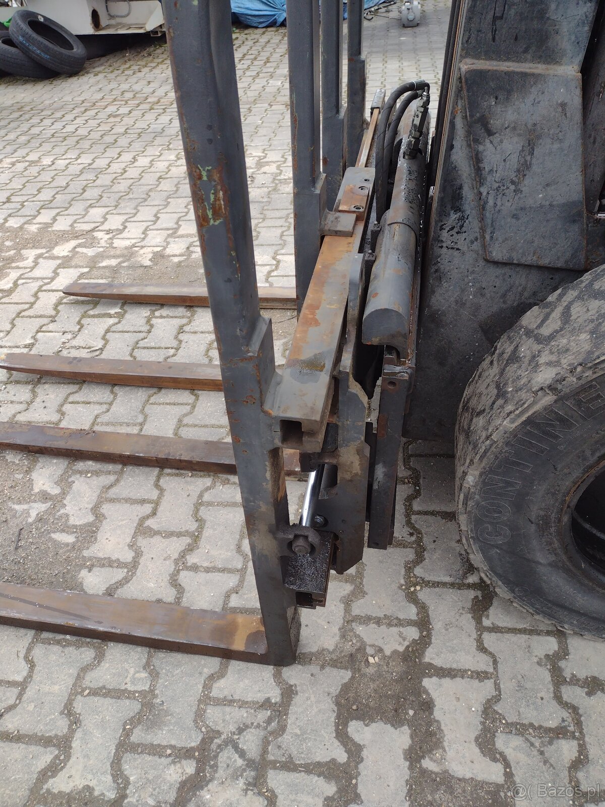 Widlak Widły 4 widłowiec Pozycjoner Wideł Kareta Manitou - 4
