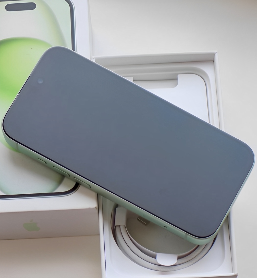 iPhone 15 Green BATERIA 100% TOP - 4