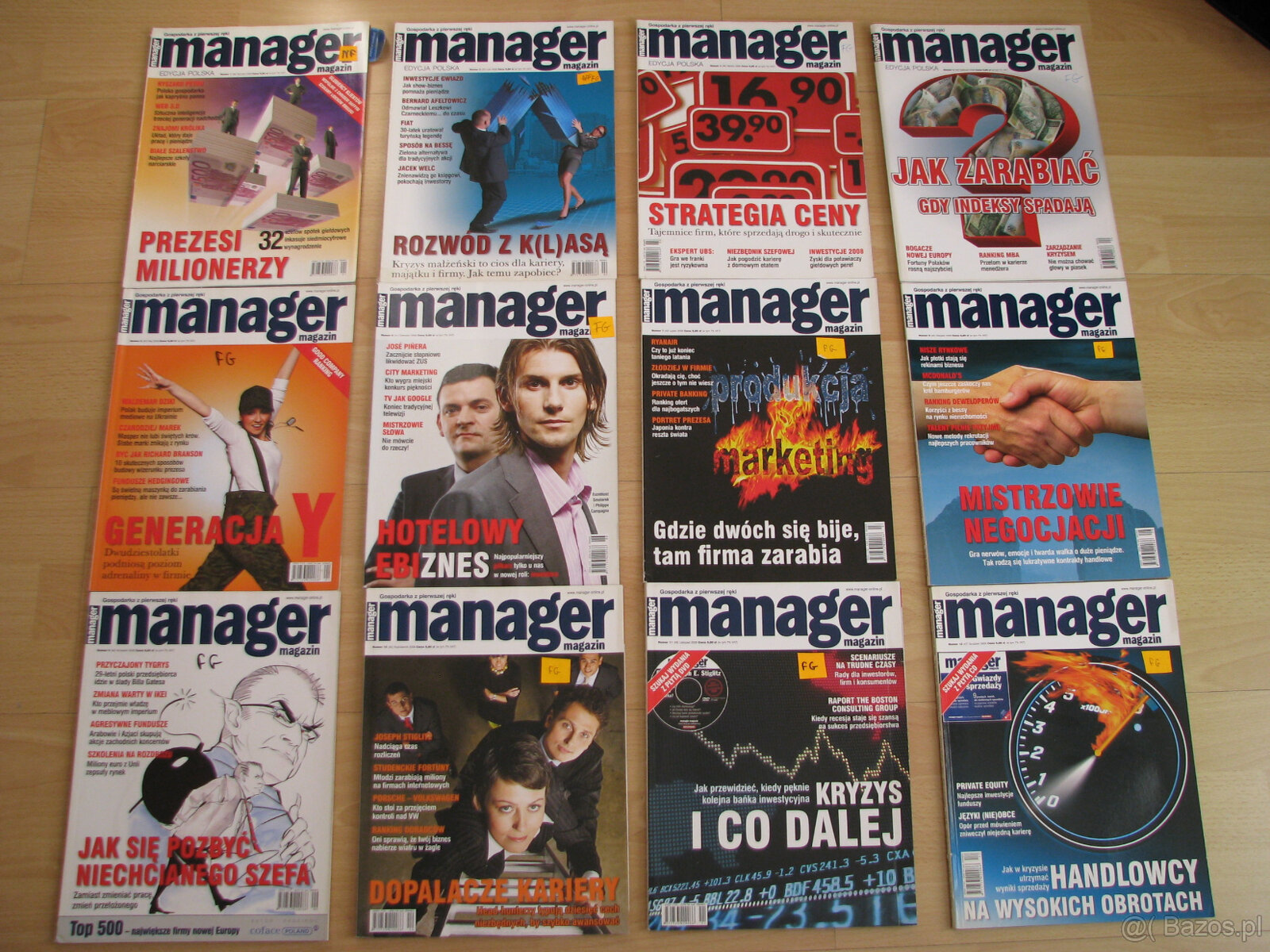 Manager Magazin – miesięcznik 2005r, 2006r, 2007r, 2008r, 20 - 4