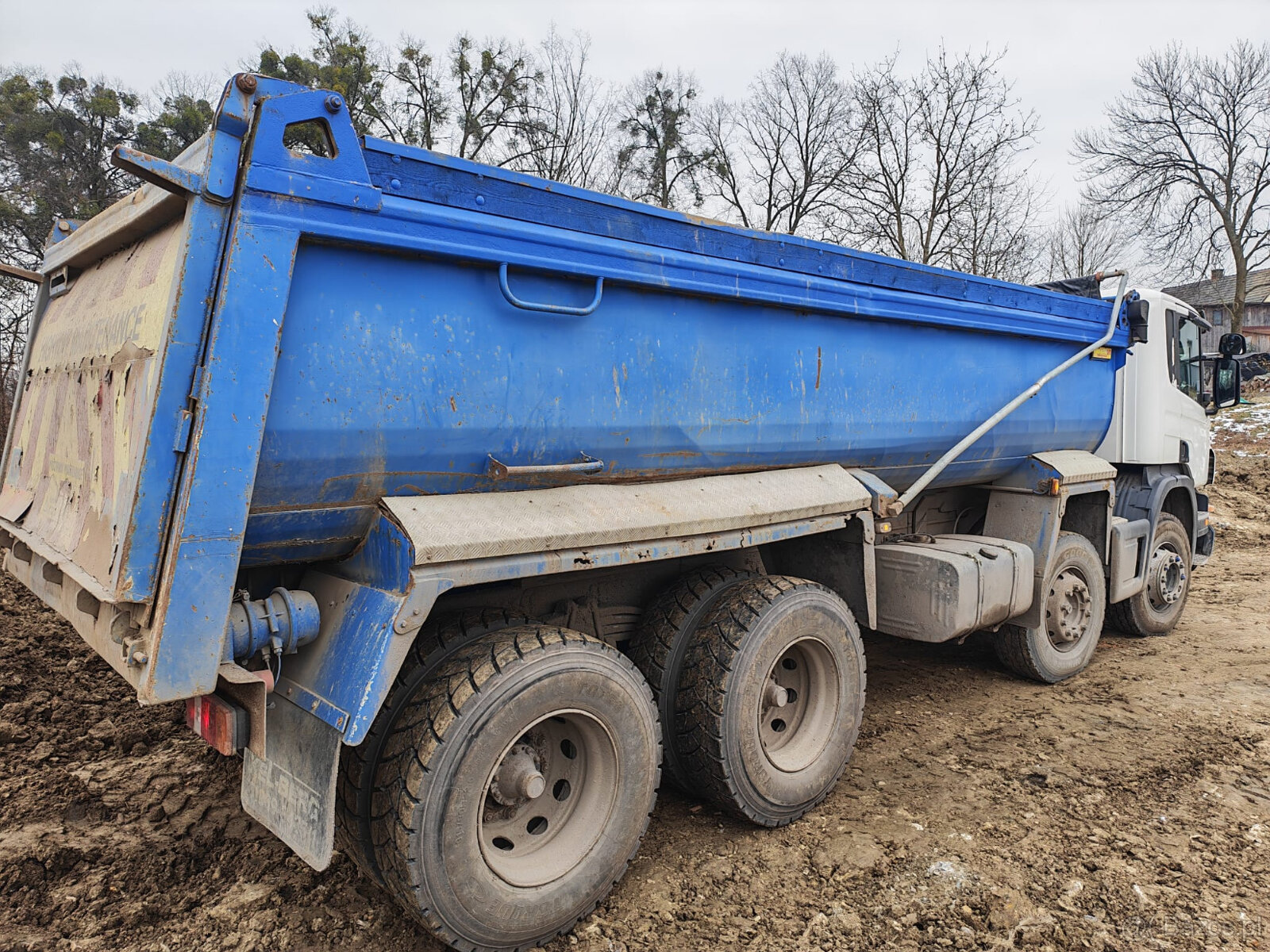 Wywrotka Scania 8x4 6x4 Nowe opony - 4