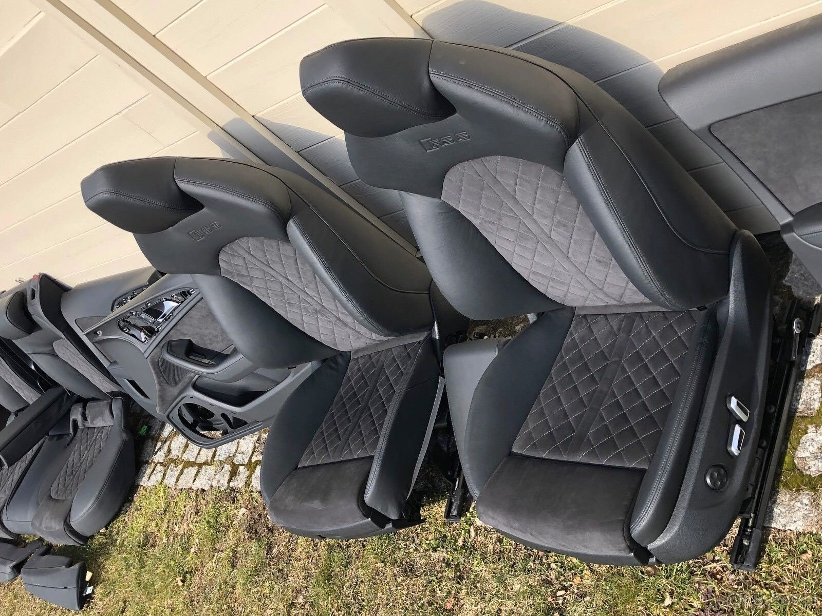 RECARO Audi A6 S6 RS6 4G C7 Fotele Alcantara - 4