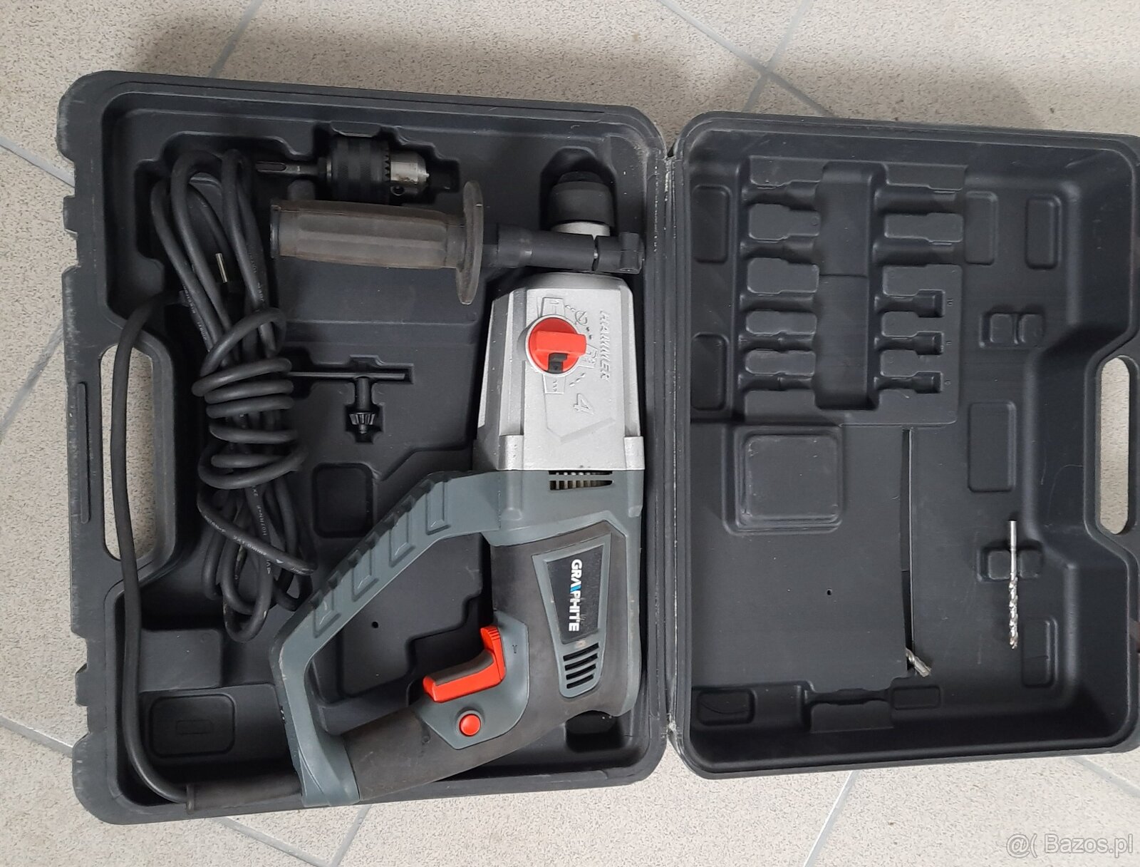 Młotowiertarka Graphite SdS+900w - 4