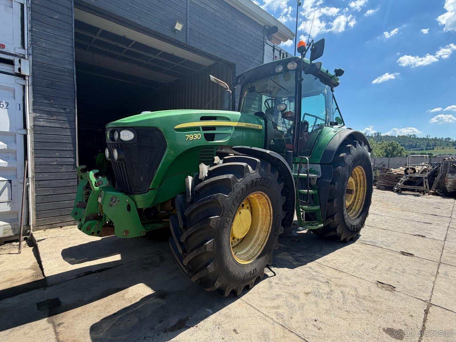 Ciągnik rolniczy John Deere 7930 przedni TUZ WOM rok 2009 sp - 4
