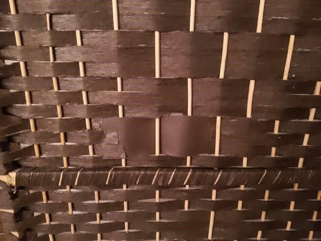 Parawan dwustronny drewniany 4 - skrzydłowy - 4