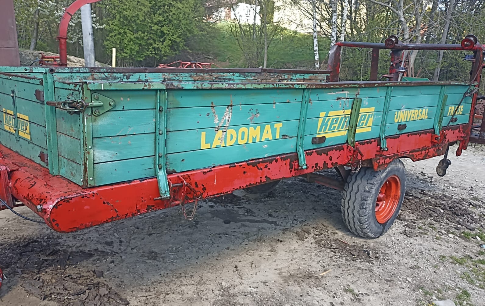 Rozrzutnik obornika Kemper Frase 3,5 tony - 4