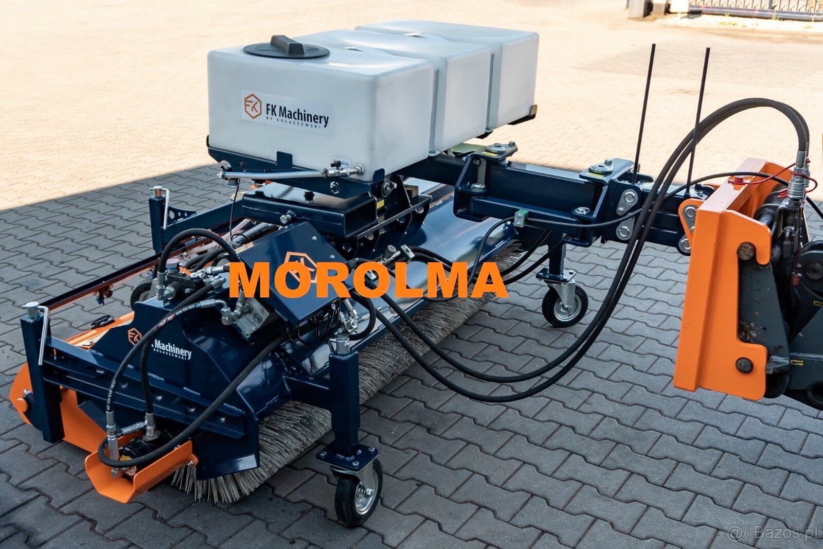 FK MACHINERY ZAMIATARKA KOMUNALNA – MOCNA SZCZOTKA PRZEMYSŁO - 4