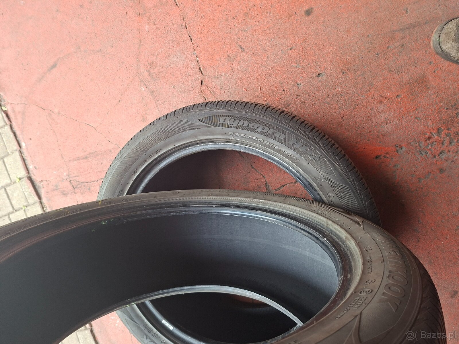 opony 235/50/19 r HANKOOK DYNAPRO HP2 nie naprawiane rok 20 - 4