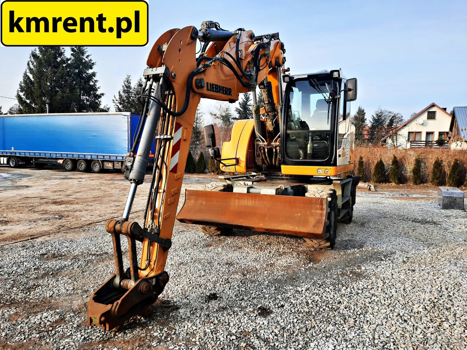 LIEBHERR A914 COMPACT KOPARKA KOŁOWA. 2014R - 4
