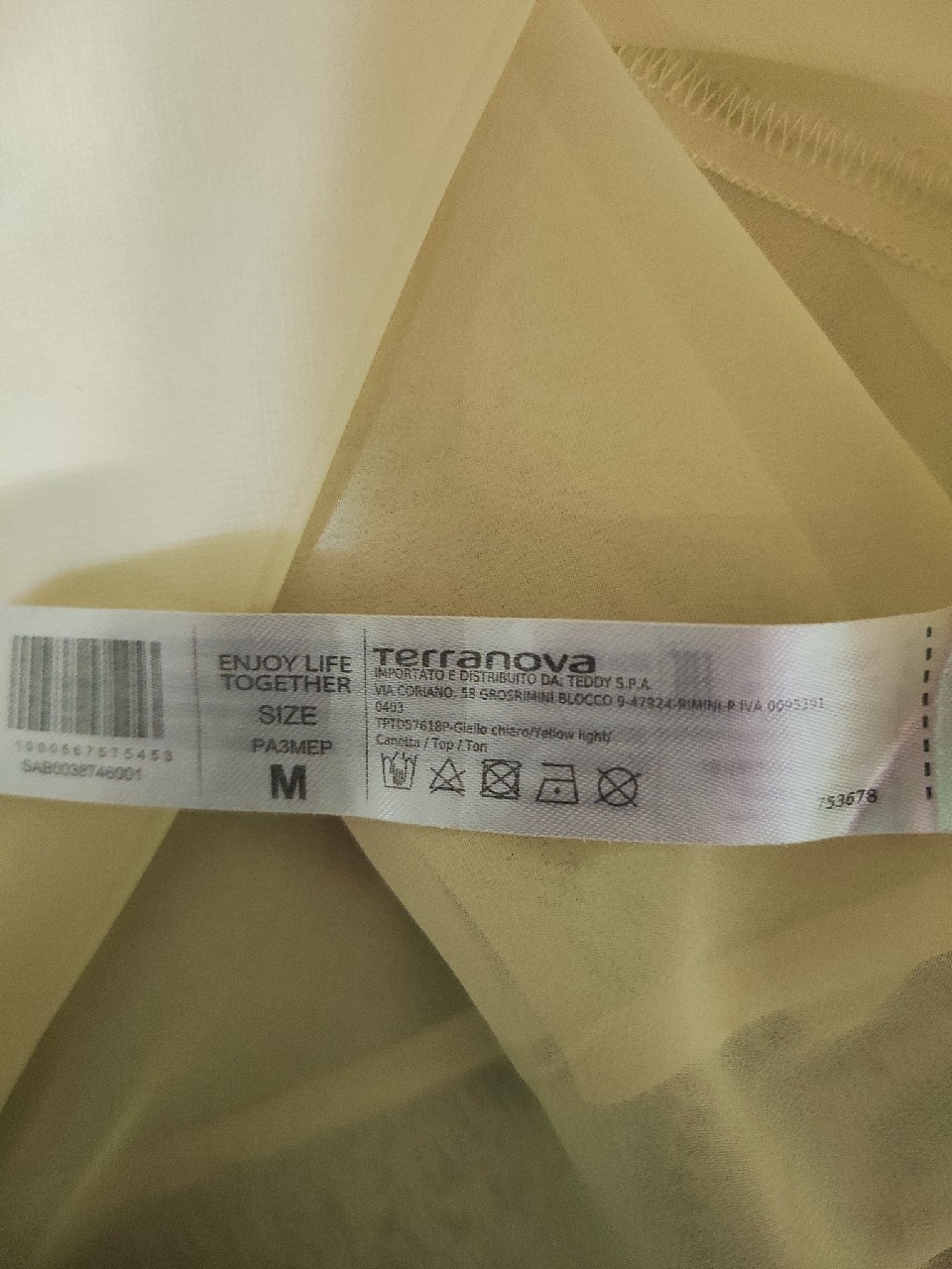 Bananowy top TERRANOVA rozm. M - 4