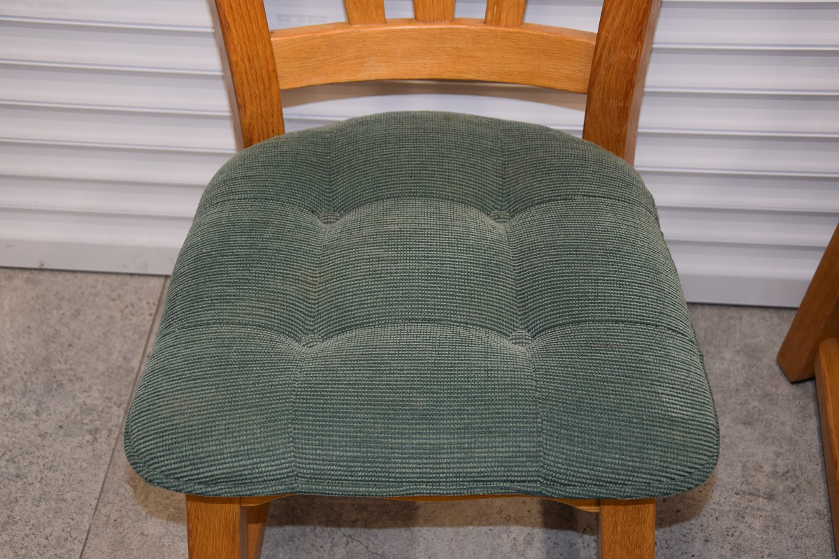 krzesła dębowe 4 sztuki - jak nowe - 4